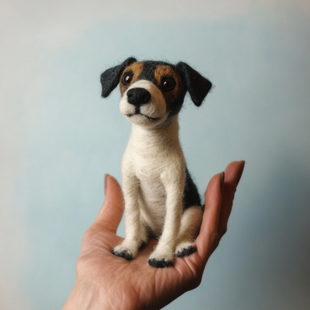 Custom Full Body Dog Figurine